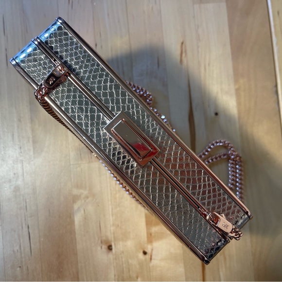 Michael Michael Kors Pearl Medium Box Clutch - Picture 7 of 14